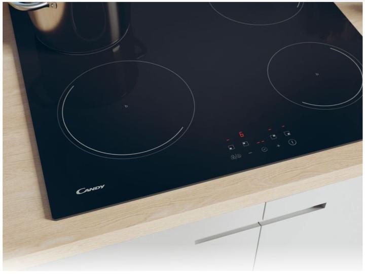 Produktbild Candy Idea CI642CBB Schwarz Integriert 59 cm Zonen-Induktionskochfeld 4 Zone(n)