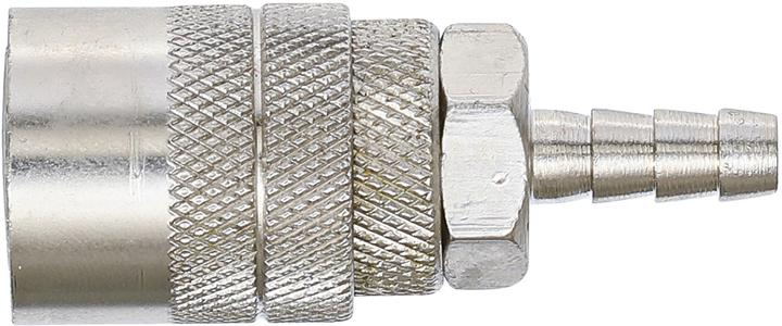 Image du produit BGS Raccord rapide à air comprimé avec raccord de tuyau 6 mm États-Unis / France