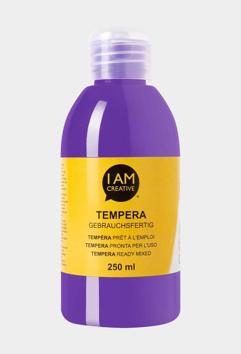 Produktbild I Am Creative Tempera, Temperafarbe auf Wasserbasis, 250 ml (Violett, 250 ml)