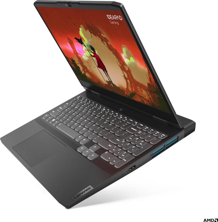 Produktbild Lenovo IdeaPad Gaming 3 6600H Notebook (15.6") Full HD AMD Ryzen™ 5 DDR5-SDRAM SSD NVIDIA (15.60", AMD Ryzen 5 6600H, 16 GB, 512 GB, Eng. Int.)