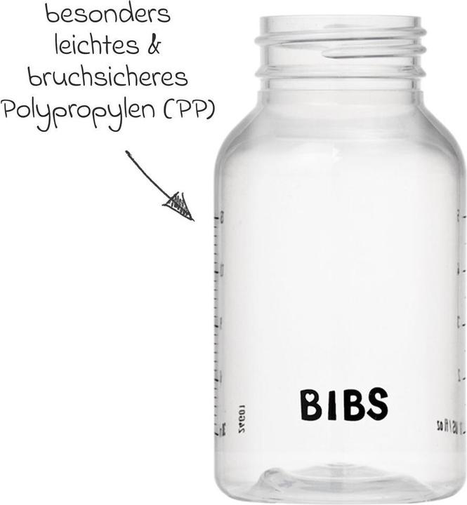 Produktbild Bibs Anti Kolik Flasche Latex 150 ml Slow Flow Blush (150 ml)