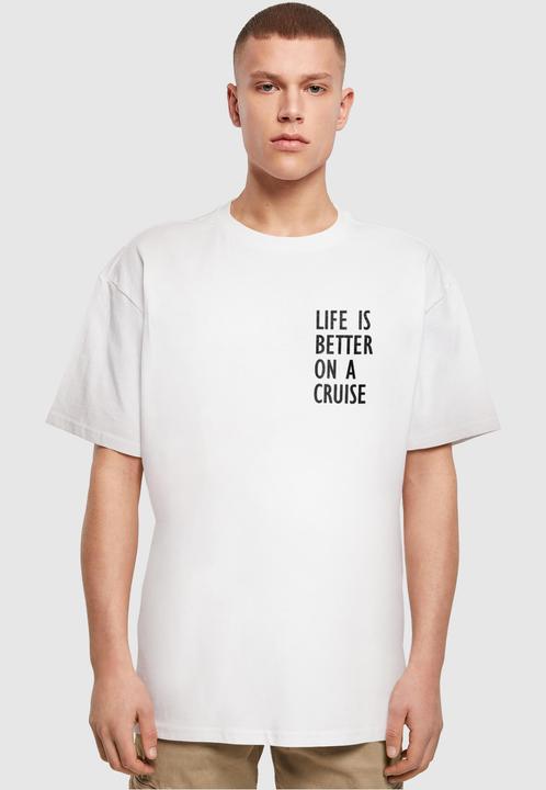 Actual product image Merchcode Life Is Better Heavy Oversized Tee - 112965 (4XL)