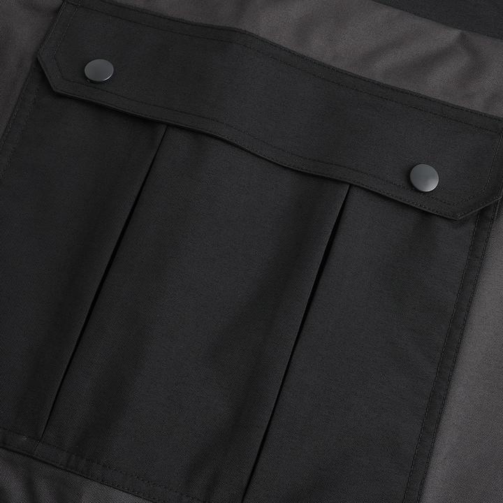 Actual product image Dreamscape Snowboard trousers dungarees adults waterproof - 500 black (L)