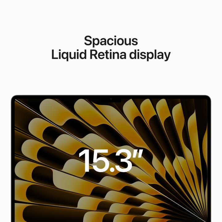 Actual product image Apple MacBook Air – 2023 (15", M2, 8 GB, 256 GB, CH)