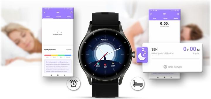 Produktbild Gravity Unisex GT2-2 – Bluetooth-Anrufe, individuelle Zifferblätter (sg019b) (45 mm)