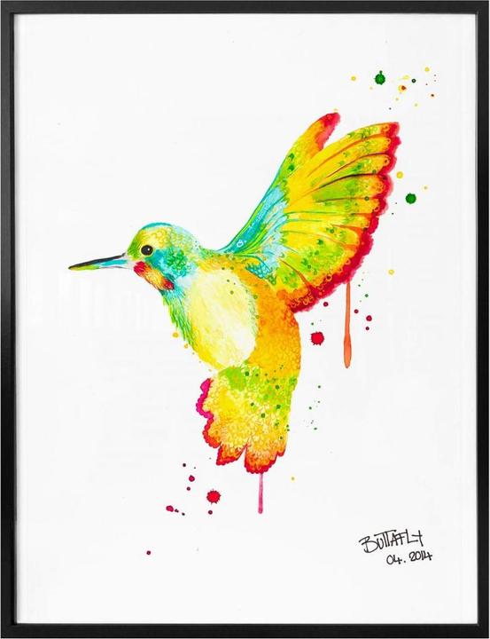 Image du produit Trenddeko Buttafly - Colibri (24 x 30 cm)