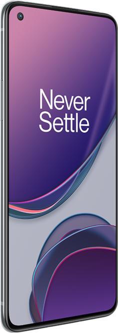 Immagine prodotto OnePlus 8T (8GB) (128 GB, Argento lunare, 6.55", Doppia SIM, 48 Mpx, 5G)