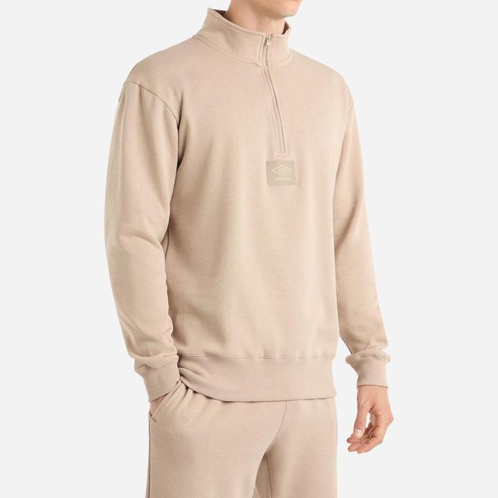 Umbro FleeceOberteil mit kurzem Reissverschluss (S)