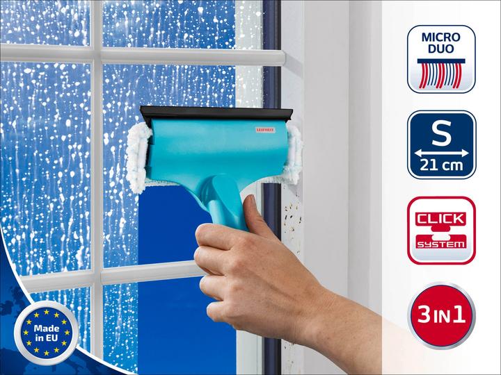 Produktbild Leifheit Fensterwischer Window & Frame Cleaner S micro duo (1 Stk.)