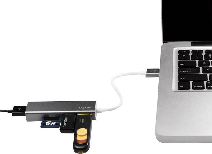 Immagine prodotto LogiLink UA0306 (USB-C, 3 Porti)