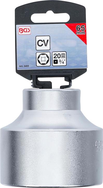 Produktbild BGS Steckschlüssel-Einsatz Sechskant | Antrieb Innenvierkant 20 mm (3/4") | SW 65 mm (65 mm)