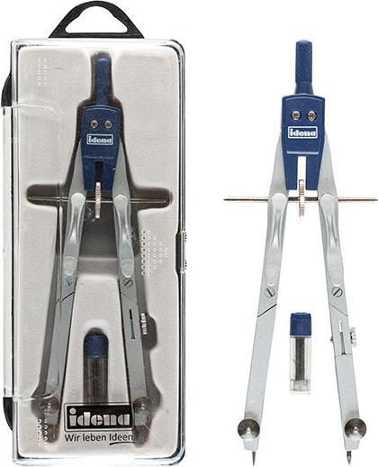 Image du produit Idena Compas argenté bleu