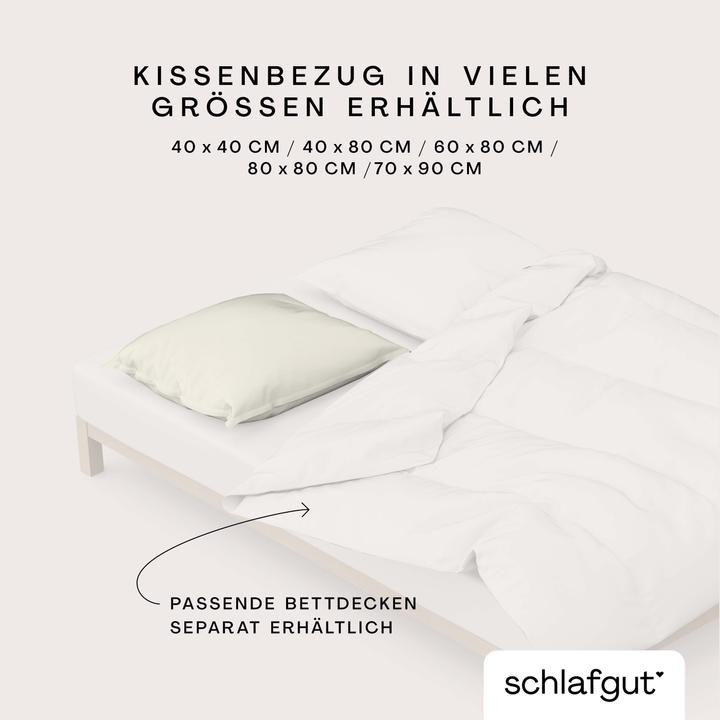 Produktbild schlafgut Knitted Jersey (Duvetbezug, 40 x 40 cm)