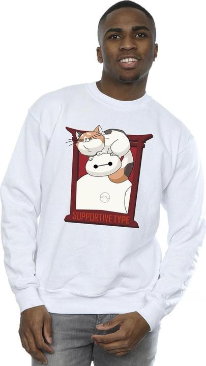 Immagine prodotto Disney Big Hero 6 Baymax Frame Support Felpa Uomo (4XL)