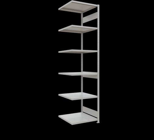 Stecksystem Anbauregal MULTIplus250 mit Längenriegel