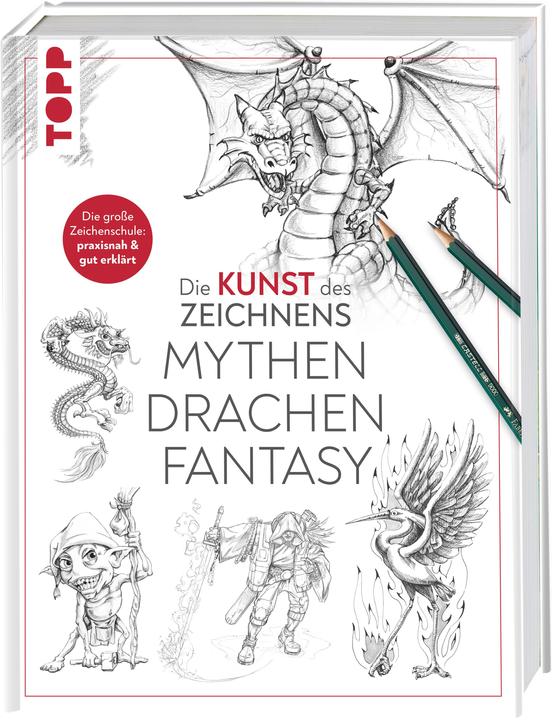 Produktbild Die Kunst des Zeichnens - Mythen, Drachen, Fantasy