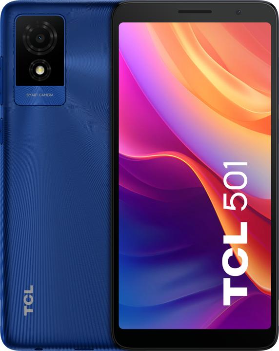 Produktbild TCL 501 (32 GB, glacial blue, 6", 5 Mpx, 4G)