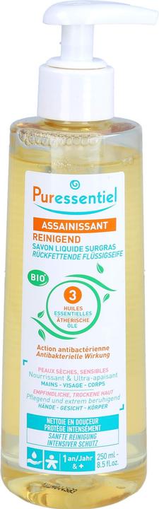Produktbild Puressentiel Rückfettende Liquid-Seife (Flüssigseife, 250 ml)