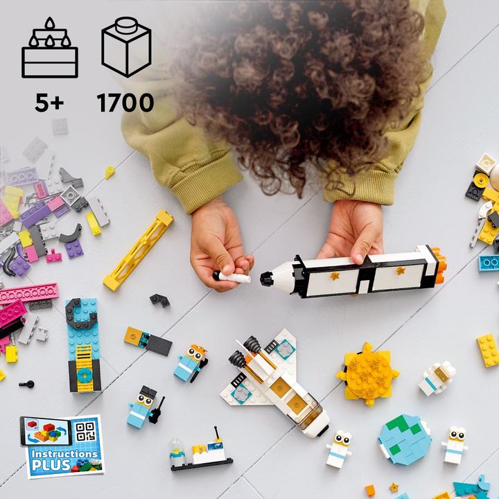 Image du produit LEGO Boîte à pierres XXL Terre et espace (11022, LEGO Classic)