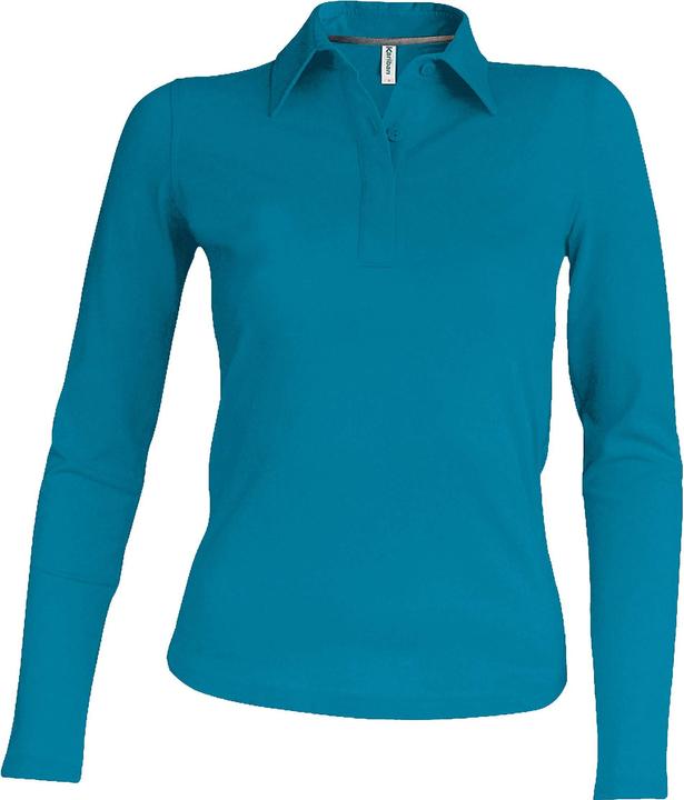 Kariban Damen Poloshirt mit langen Ärmeln