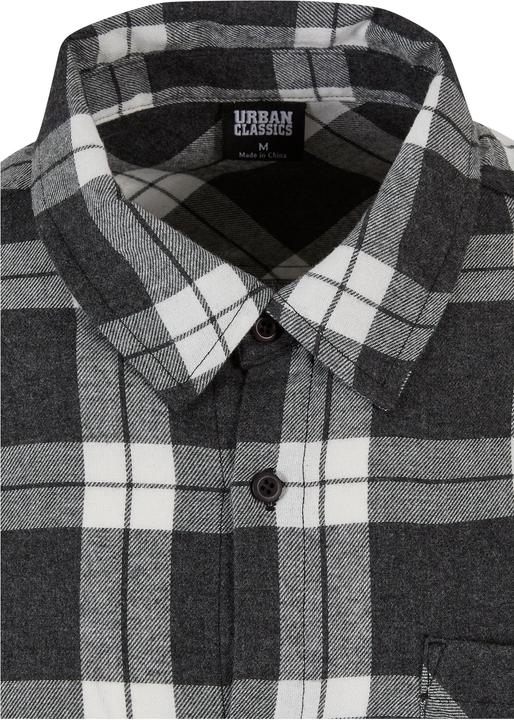 Produktbild Urban Classics Boxy Dark Checked Shirt (L)