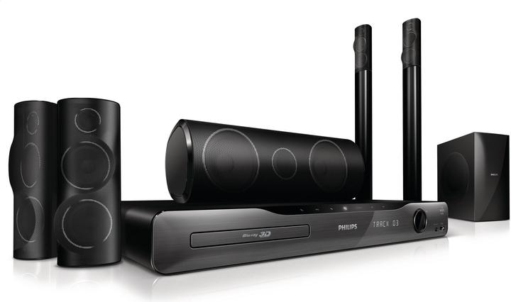Philips 5.1 Home Entertainment-System HTS5582/12 (1 Stk., 1000 W)