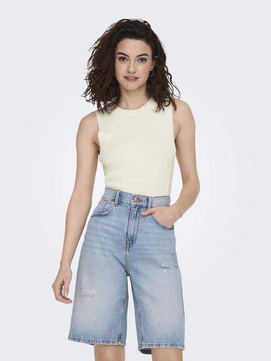 Actual product image Only Plain top without sleeves (M)