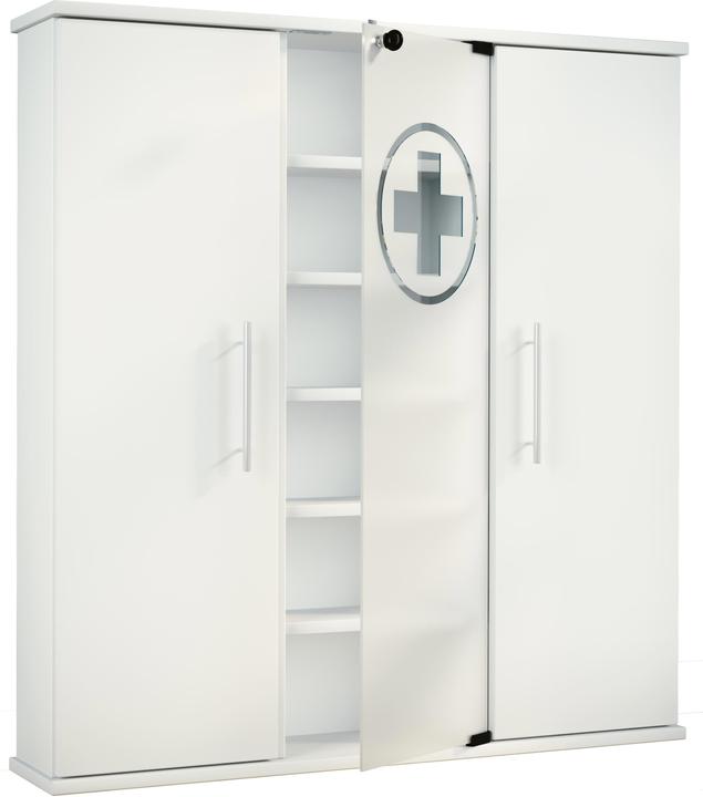 Produktbild VCM Medizinschrank Arzneischrank Santila (88 x 18 x 92 cm)