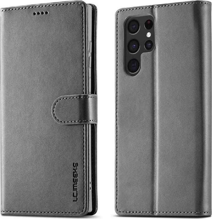 LC.Imeeke Galaxy S25 Ultra - Leder Etui Hülle (Samsung Galaxy S25 Ultra)