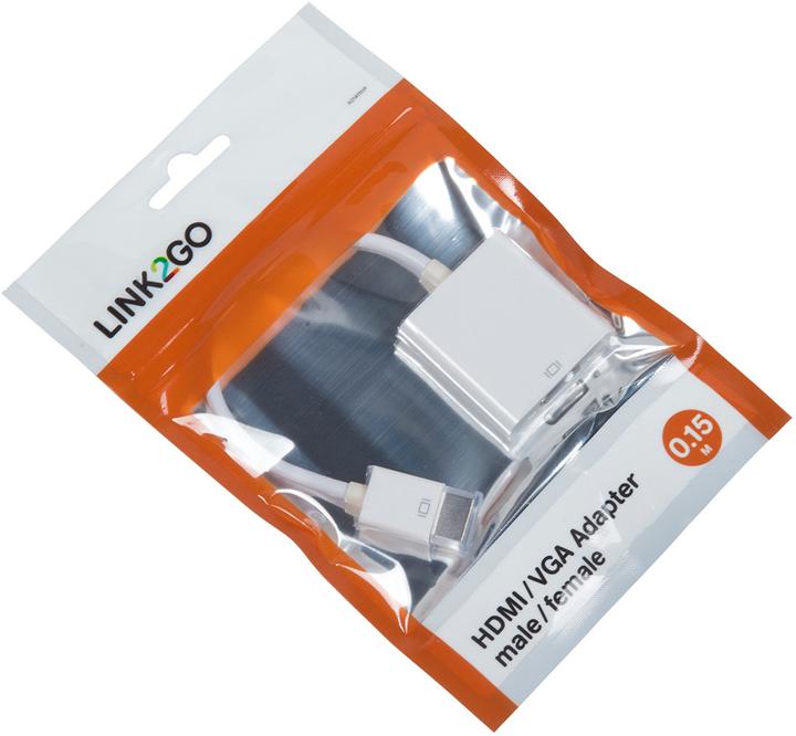 Actual product image Link2Go HDMI to (Micro USB, VGA, 8 cm)