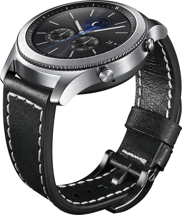 Immagine prodotto Strap Studio Viaggiatore urbano Nero (22 mm, Cuoio)