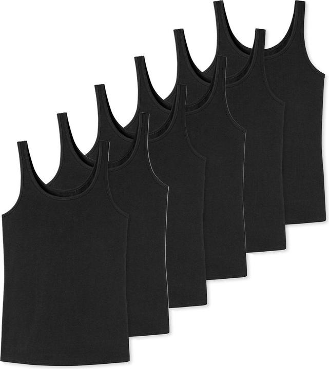 Uncover by Schiesser 6er Pack Basic Trägertop