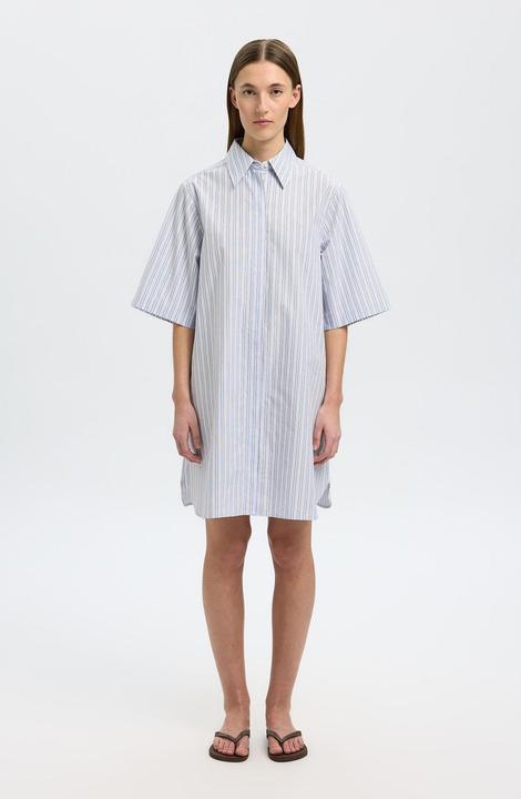 Actual product image Selected Femme Baumwoll Blusenkleid (40)