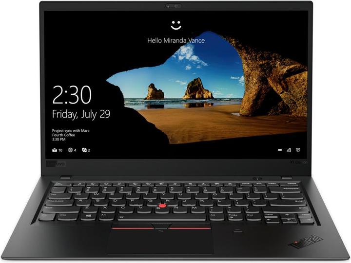 Produktbild Lenovo ThinkPad X1 Carbon (14", Intel Core i7-8550U, 16 GB, 512 GB, DE)