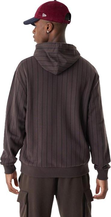 Produktbild New Era Oversized Fleece Hoody - PINSTRIPE braun - XXL (XXL)