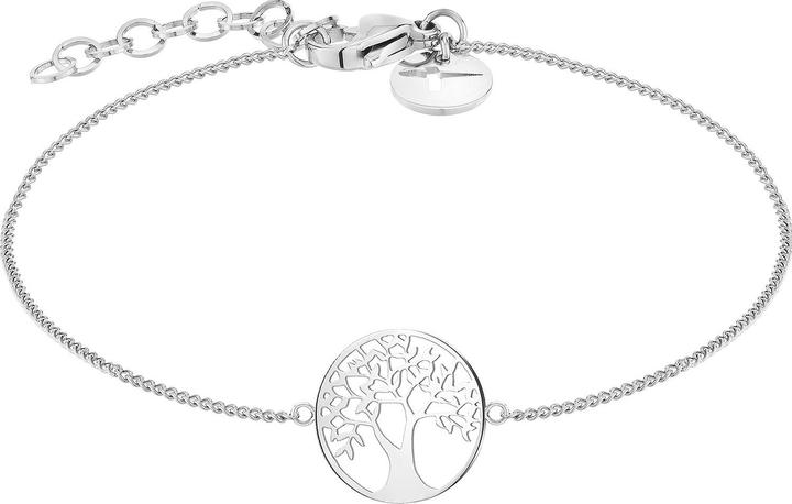Tamaris Elegant steel bracelet Tree of Life TJ-0092-B-21 (L) (17 cm, Edelstahl)