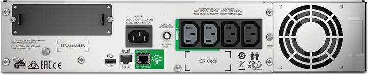Image du produit APC Smt1500rmi2u (1500 VA, 1000 W, Line-interactive Onduleur)