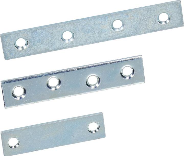 Image du produit Werkstarck Plaques d'assemblage 97/15mm acier zingu (Plaques de renfort, 1 pcs)