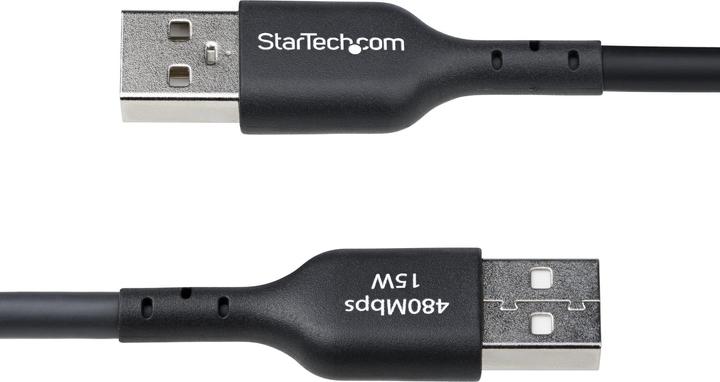 Actual product image StarTech Cable USB-A to USB-C 4m Black (4 m, USB 2.0, 15 W)