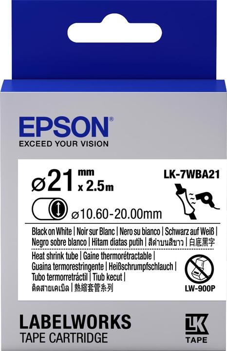 Epson CASSETTE D'ÉTIQUETTES LK-7WBA21 (1 x)