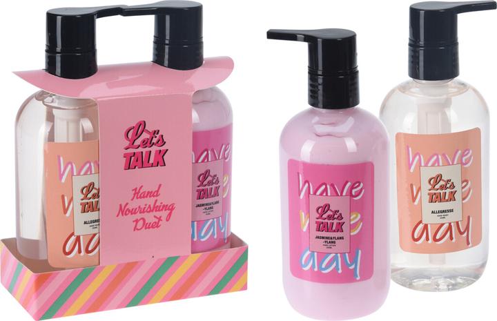 Image du produit Let's Talk Kit savon et crème pour les mains (Recharges, 250 ml)