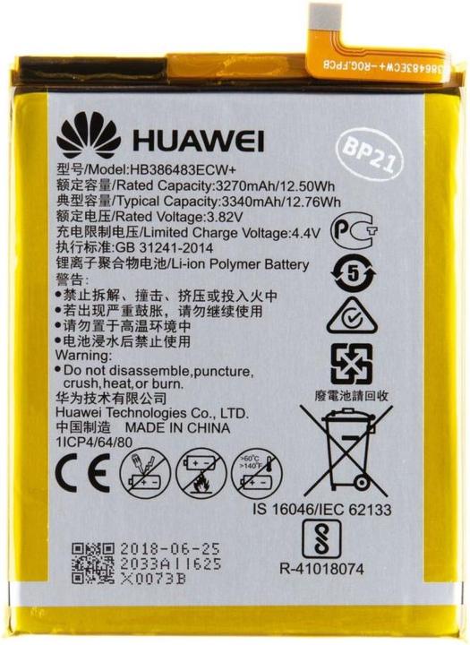 Image du produit Huawei HB386483ECW Batterie 3270 mAh Li-Pol (Service Pack) (Batterie, Honor 6X)