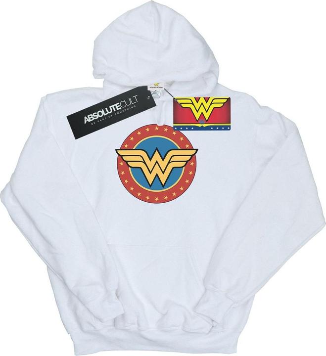 Wonder Woman Circle Logo Kapuzenpullover (3XL)