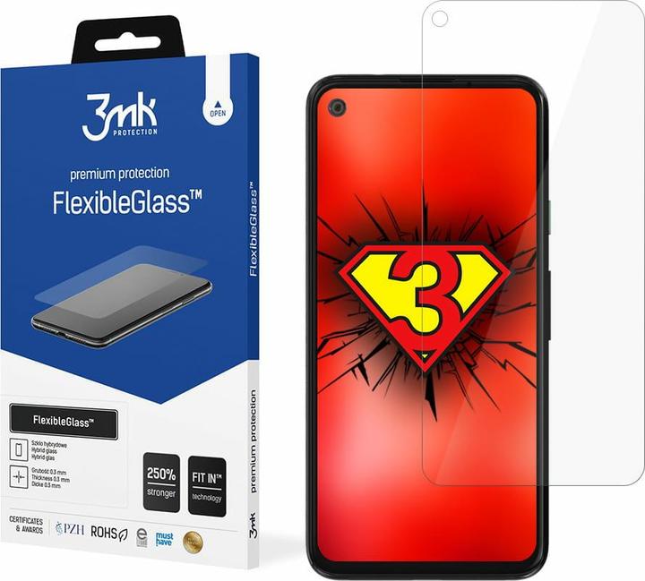 Immagine prodotto 3MK Protettore di schermo FlexibleGlass, pellicola per display (1 Pezzo/i, Google Pixel 5)