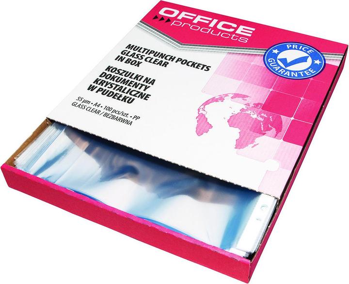 Office Products Envelopes for documents PP A4 crystalline 100pcs (21142535-90) (A4, 100 x)