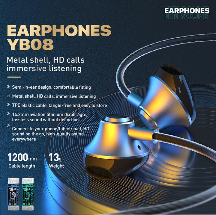 Produktbild Wekome Wired headphones HiFi USB-C Tarnish (Kabelgebunden)