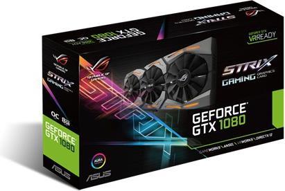 Produktbild ASUS GeForce GTX 1080 STRIX O8G GAMING (8 GB)