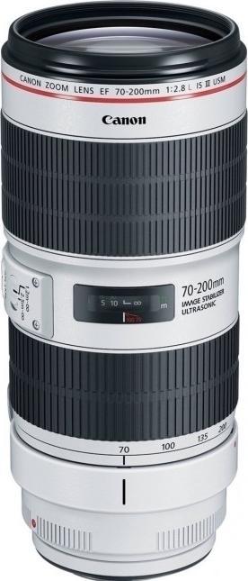 Actual product image Canon EF 70-200mm f/2.8L IS III USM (Canon EF, APS-C / DX, full size)