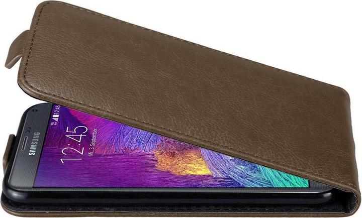 Immagine prodotto Cadorabo Flip come copertura invisibile (Samsung Galaxy Note 4)