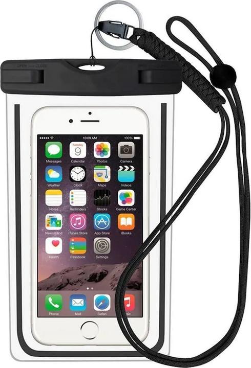 Image du produit Hurtel Coque étanche universelle pour smartphone - Noir (Smartphones jusqu'à 6,5 pouces)